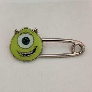 Disney Pin Trading HKDL Mike Wazowski Monsters Inc Safety Pin Collection Pin